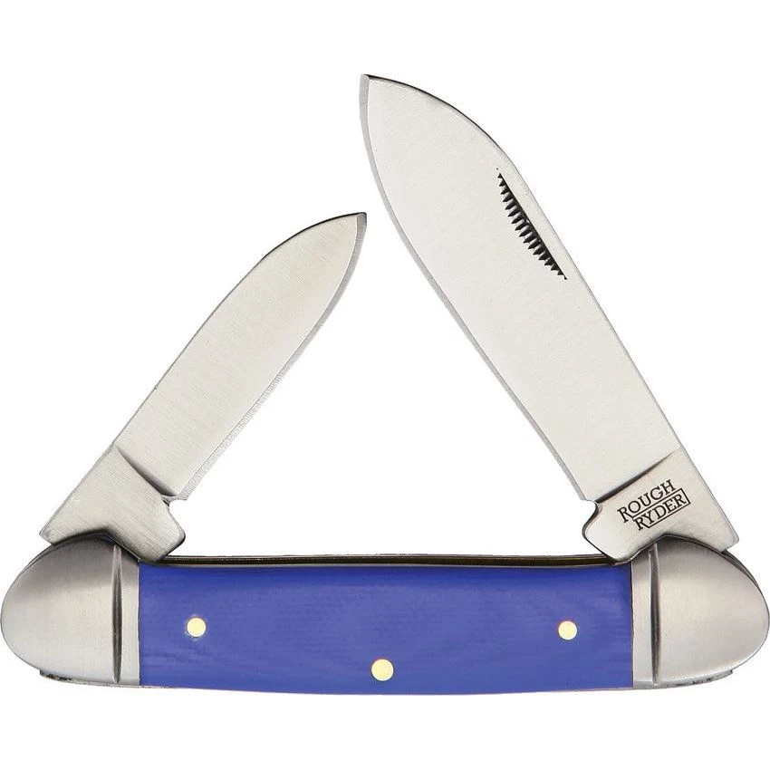 Rough Ryder 2172 Canoe Blue G10 3 Rough Ryder 2172 Canoe Blue G10