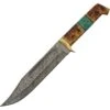 Damascus 1256 Burnt Bone Bowie -Knives Discount Store 309932 309937