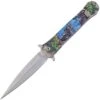 Frost FC91W Wildlife Linerlock Knife A/O Wolf -Knives Discount Store 311957 311962