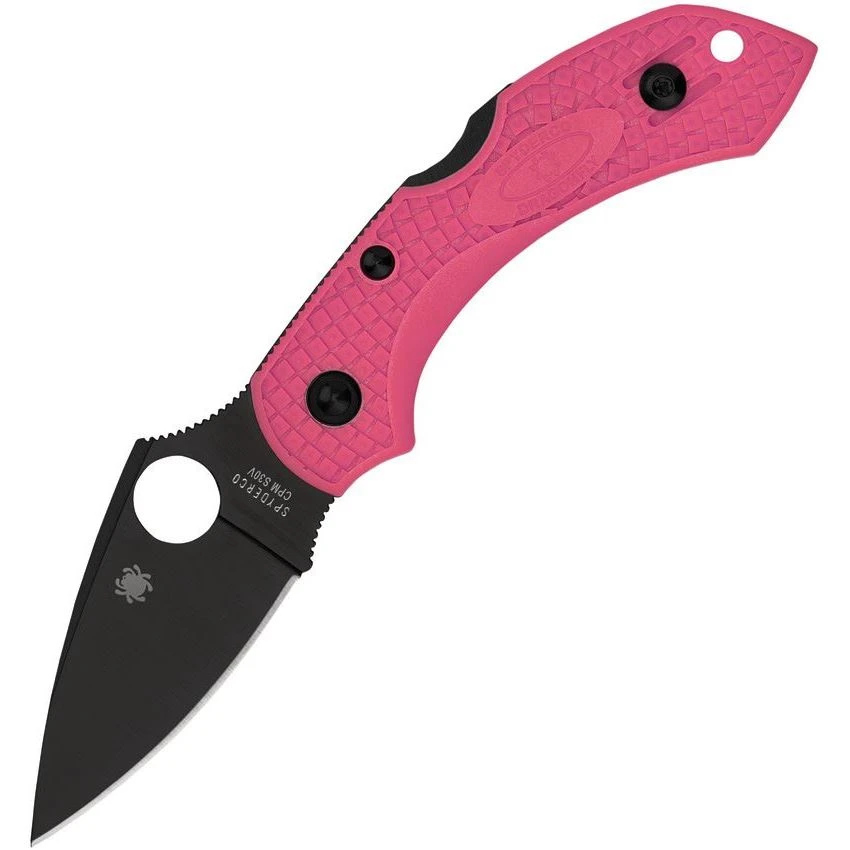 Spyderco 28FPPNS30VBK2 Dragonfly 2 Lockback Knife Pink Heal 3 Spyderco 28FPPNS30VBK2 Dragonfly 2 Lockback Knife Pink Heal