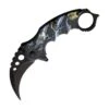 ElitEdge 10A52BL Blue Dragon Karambit Linerlock -Knives Discount Store 316734 316739