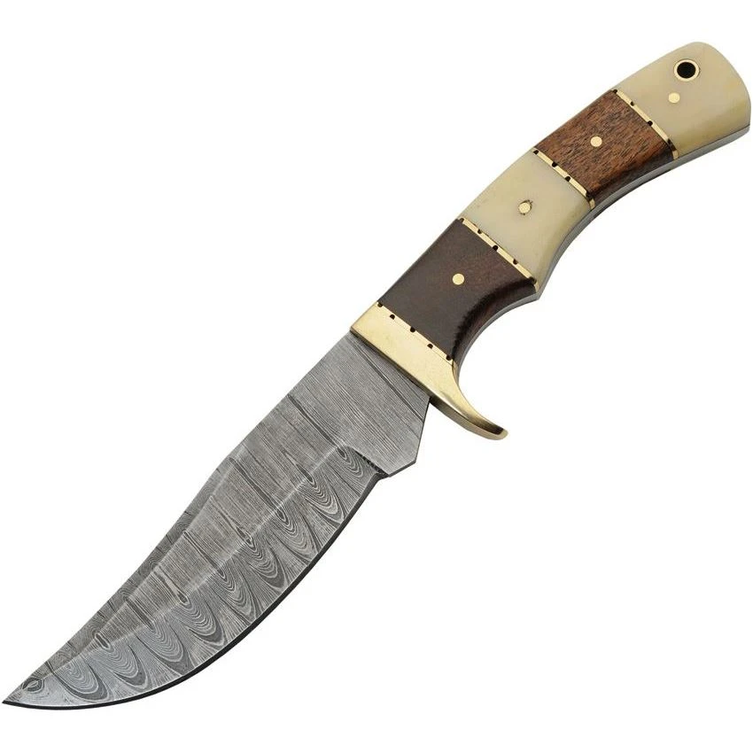 Damascus 1313BW Hunter Walnut/Bone 3 Damascus 1313BW Hunter Walnut/Bone