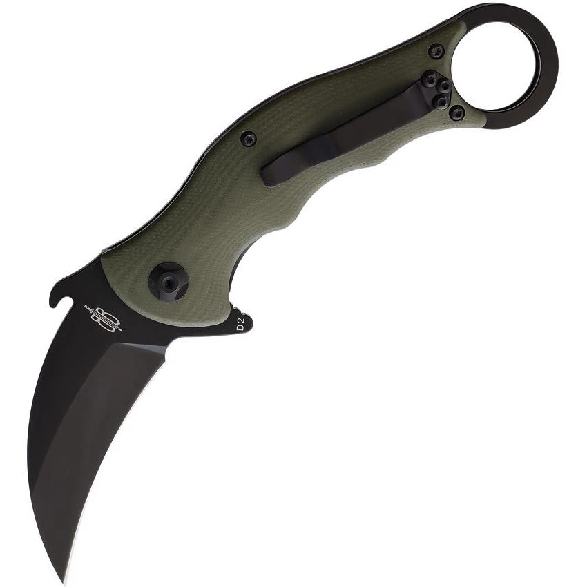 BucknBear 1221KFG Tactical Karambit Linerlock 3 BucknBear 1221KFG Tactical Karambit Linerlock