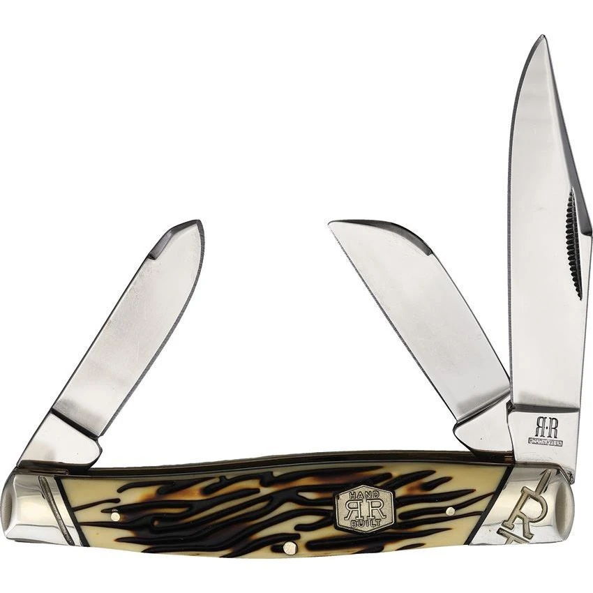 Rough Rider 2362 Large Stockman Tuff Stag 3 Rough Rider 2362 Large Stockman Tuff Stag