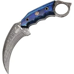 FH KMBT001 Damascus Karambit